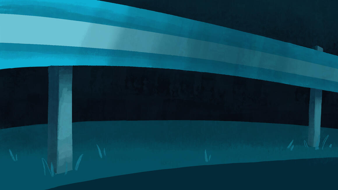 BG paint for Roadkill Jamboree. Layout done by another artist