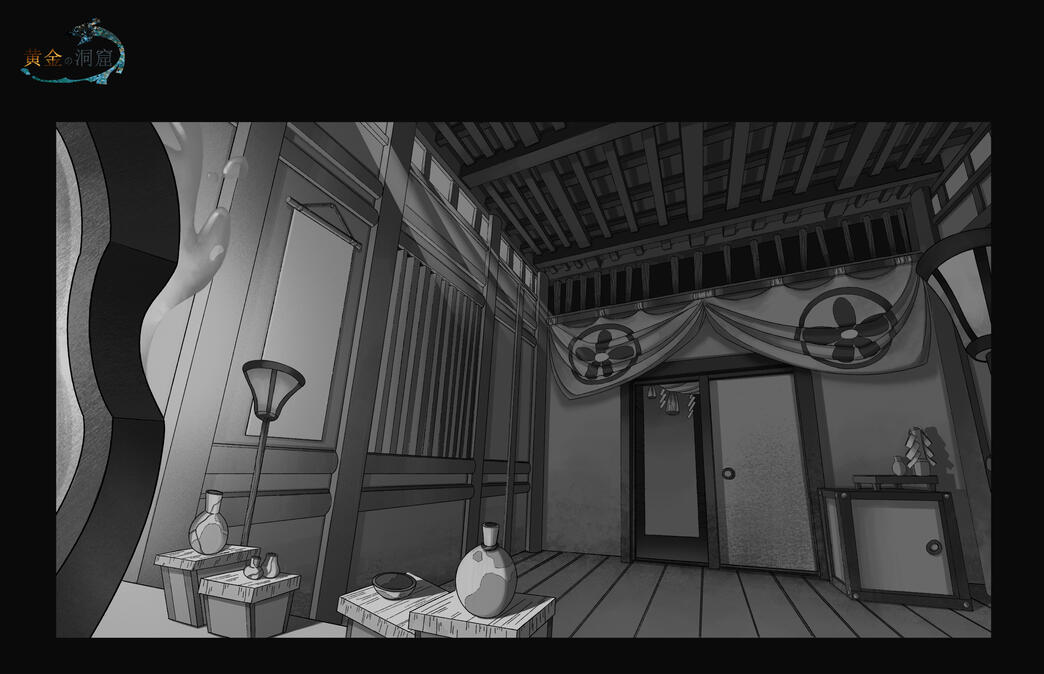 The Golden Cave BG Design