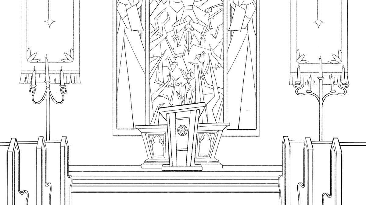 Amongst The Myrtle Trees | BFA THESIS FILM | Stained glass design not by me