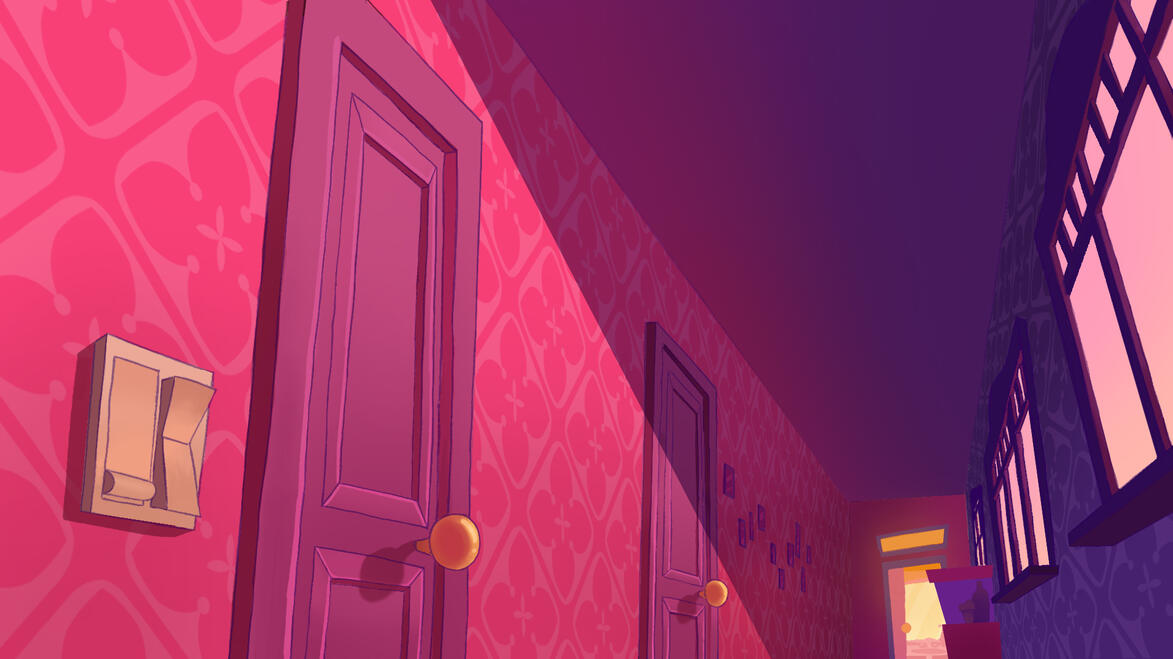 BG line and color for My Turn. Layout done by another artist
